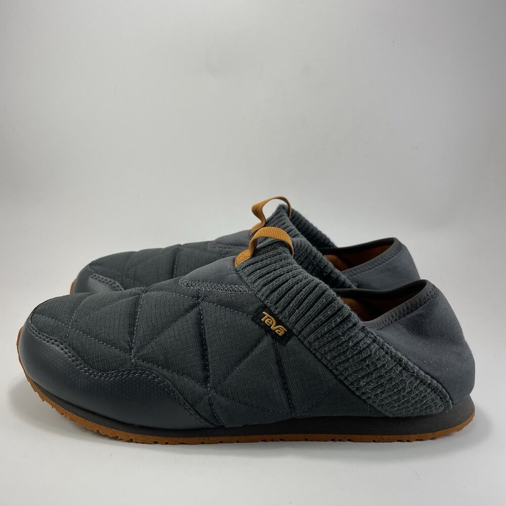 Teva ReEmber Mens Size 11 Indoor Outdoor Slip On Camp Shoes Charcoal Gray - Picture 3 of 9